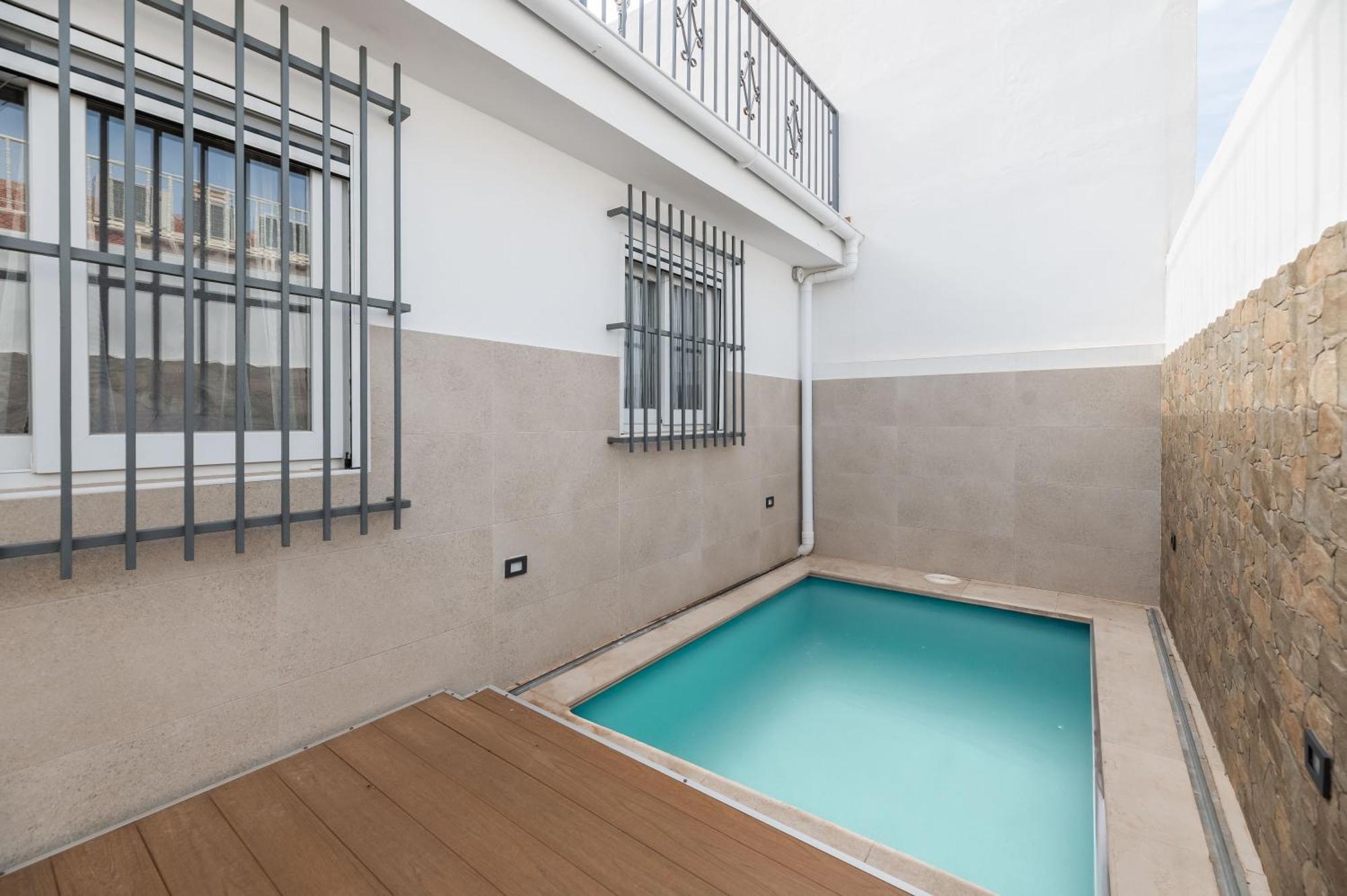 マラガ Casa Silvia - Piscina Y Playaヴィラ エクステリア 写真